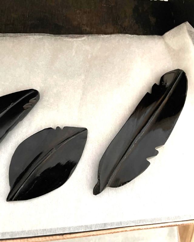 Jack Iredale - carved jet